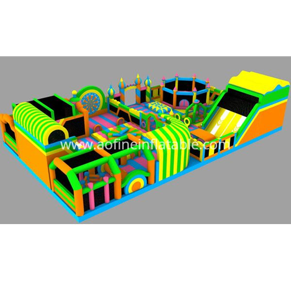 30m Bouncy Theme Park Afl05