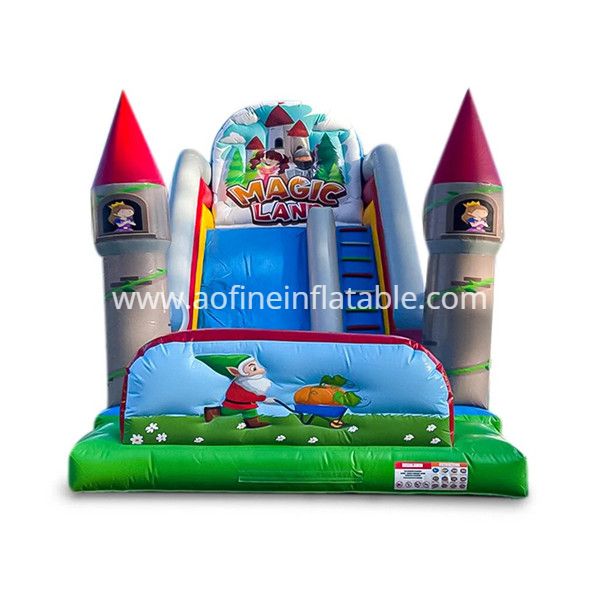 Christmas Inflatable Dry Slide Afs43