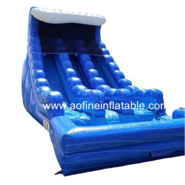 Double Lane Afs23 Water Slide