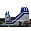 Blue Knight Bouncy Slide Afs31