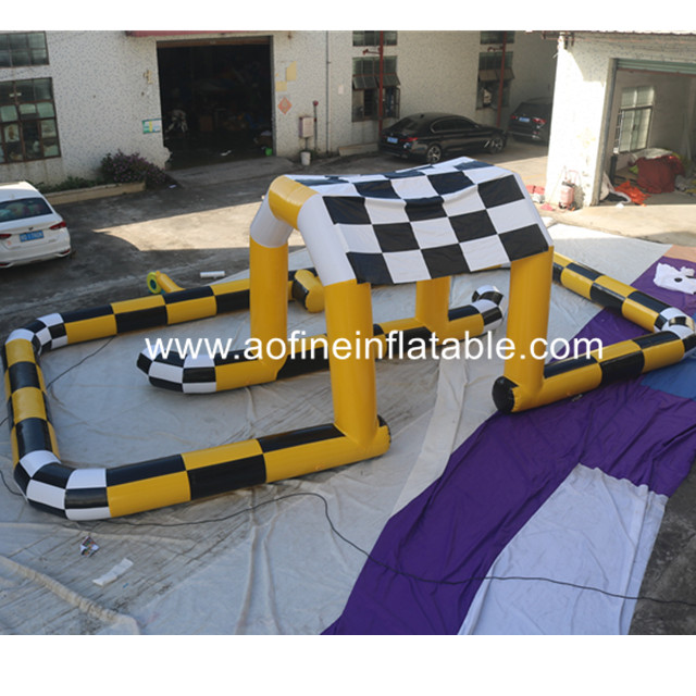 Inflatable Go Karting Track Afp301