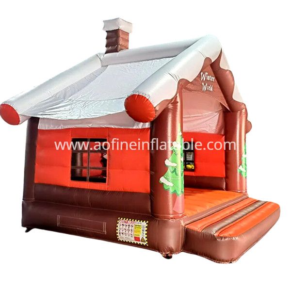 Winter World Bounce House Afc32
