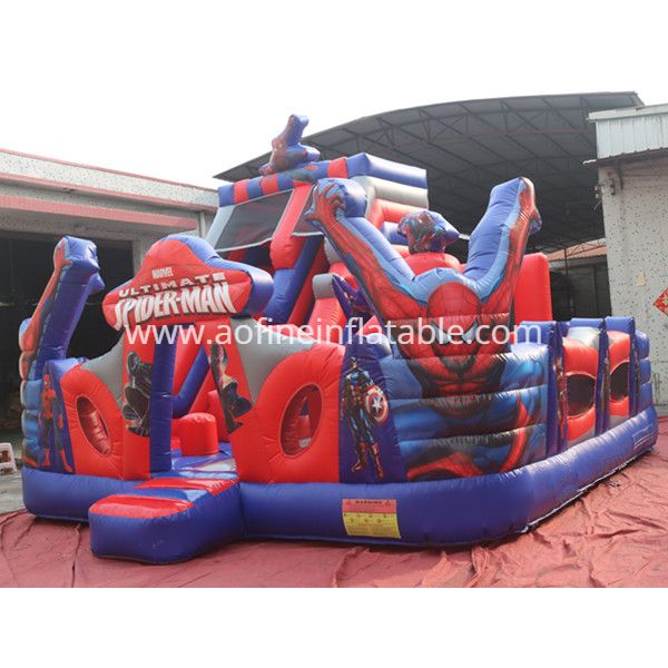 Spiderman Inflatable Playground Afl14