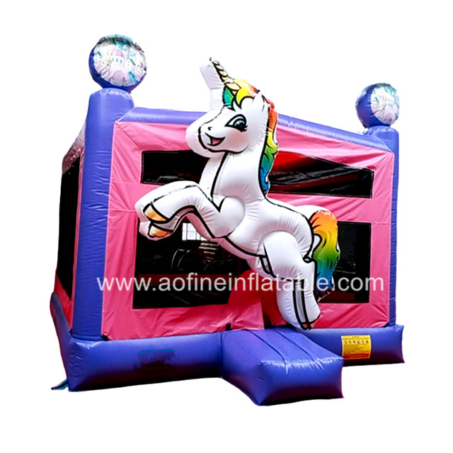 Unicorn Bounce House Afc18