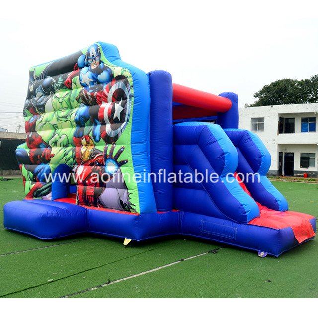 Superhero Jumping Castle Afc14