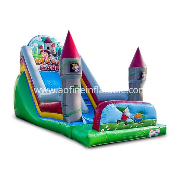 Christmas Inflatable Dry Slide Afs43