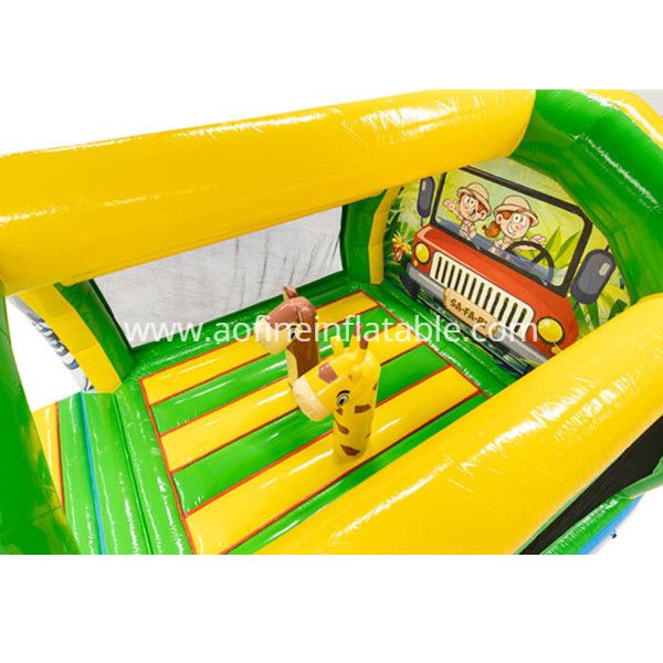 Jungle Animal Big Bouncy Castle Afc53