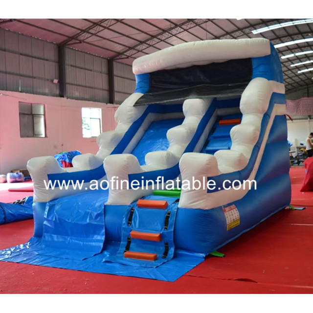 Blue Slide for Water Pool Afs01