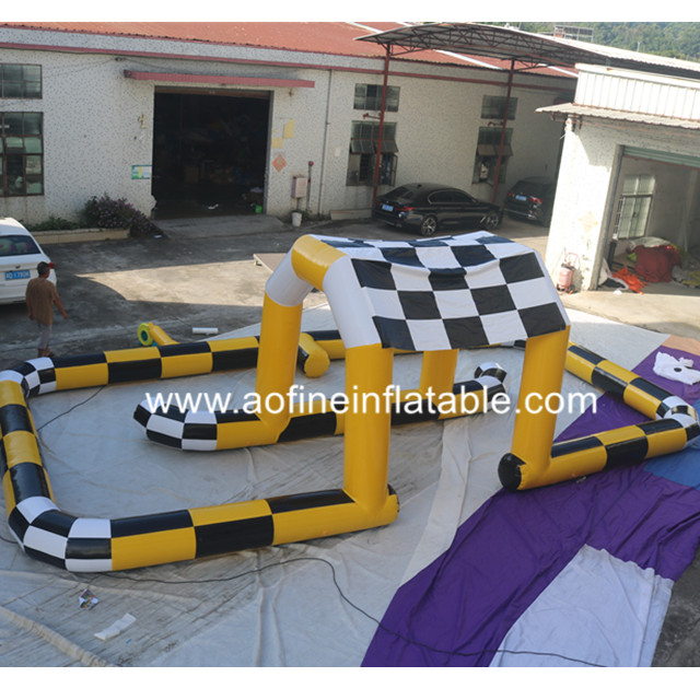 Inflatable Go Karting Track Afp301