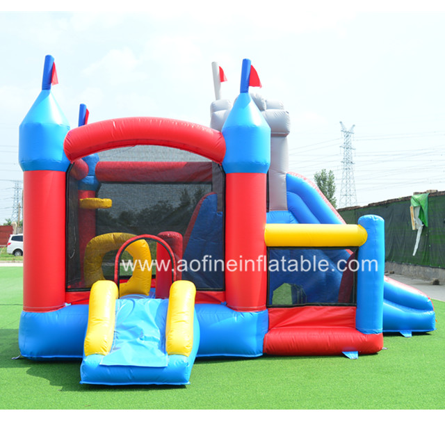 Bounce House With Slide Afc12