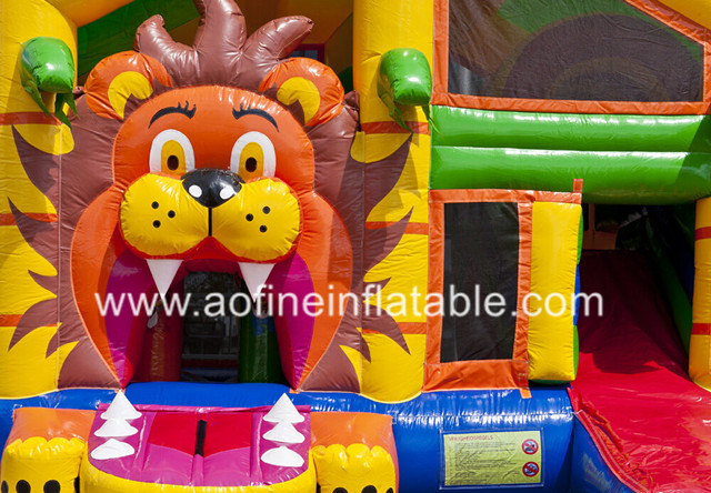 Lion Inflatable Bouncer Afc24