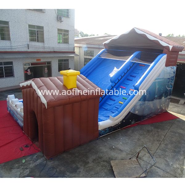 Inflatable Toboggan Run Slide Afs41