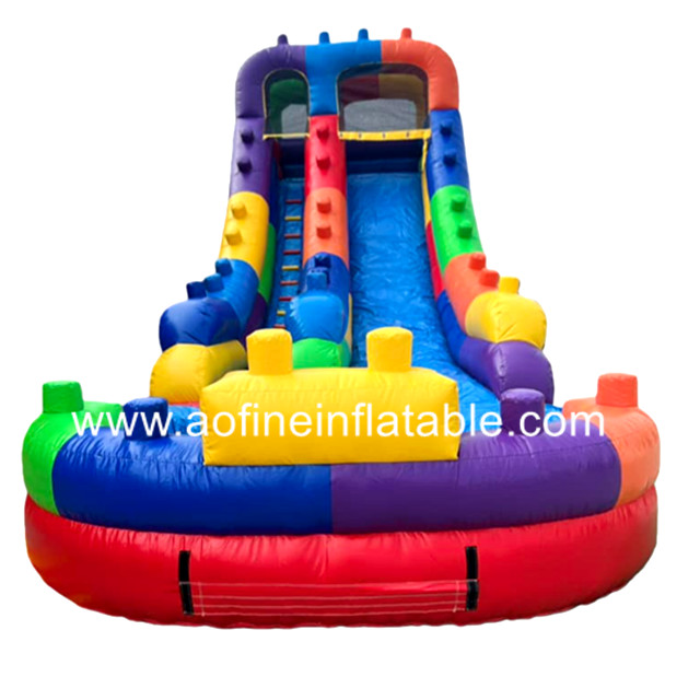 Building Blocks Water Slide Afs29