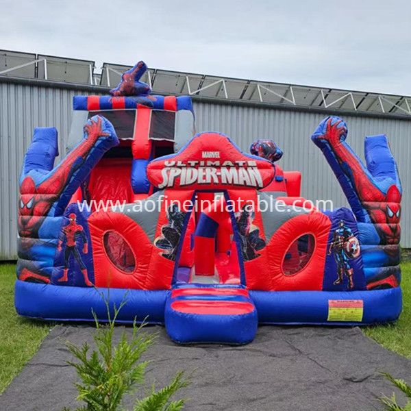 Spiderman Inflatable Playground Afl14