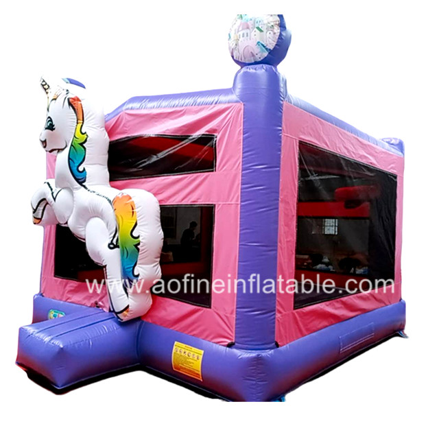 Unicorn Bounce House Afc18