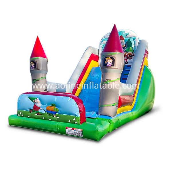 Christmas Inflatable Dry Slide Afs43