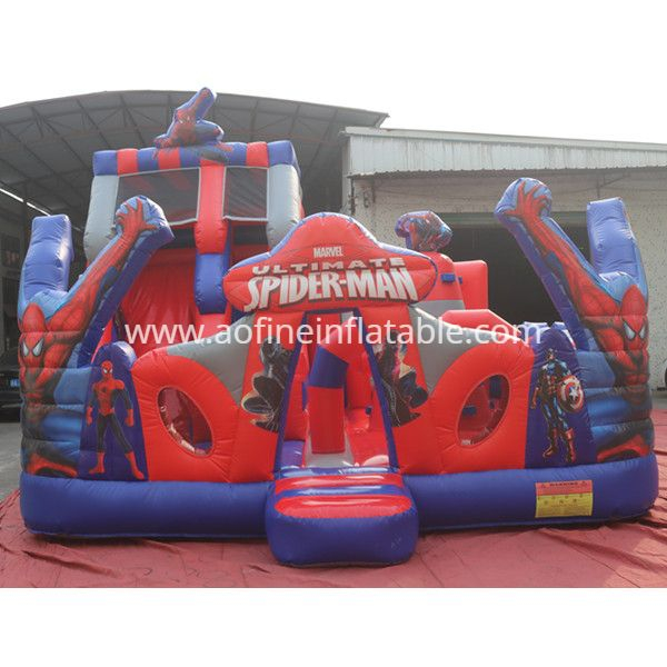 Spiderman Inflatable Playground Afl14