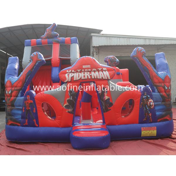 Spiderman Inflatable Playground Afl14