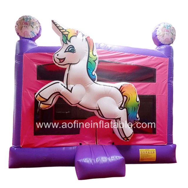 Unicorn Bounce House Afc18