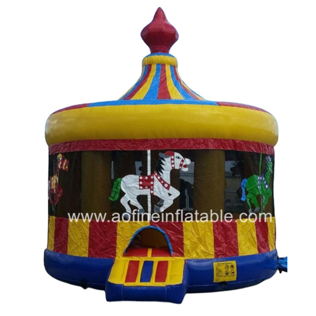 Carousel Bouncy Castle Afc17