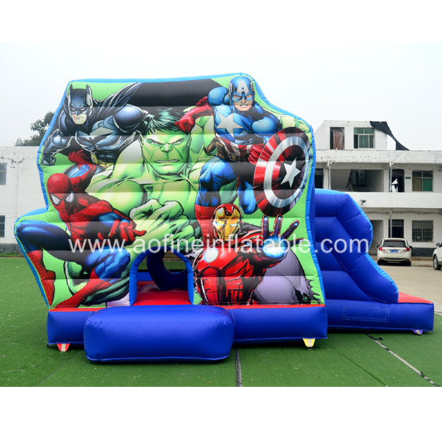 Superhero Jumping Castle Afc14