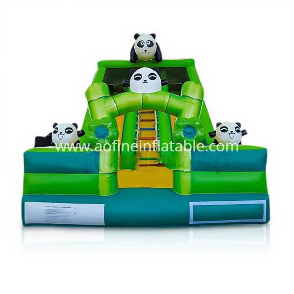 Inflatable Panda Slide Afs44