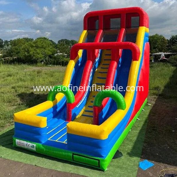 Large Inflatable Double Slide Afs42