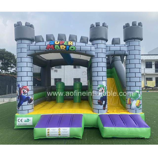 Mario Inflatable Castle Combo Afc04