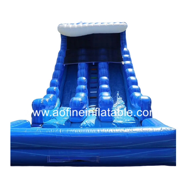Double Lane Afs23 Water Slide