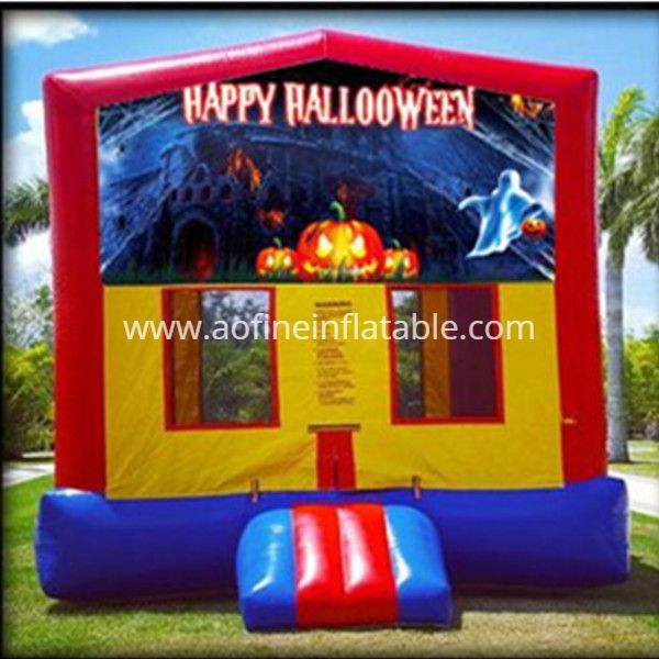 Custom Banner Inflatable Bounce House Afc58