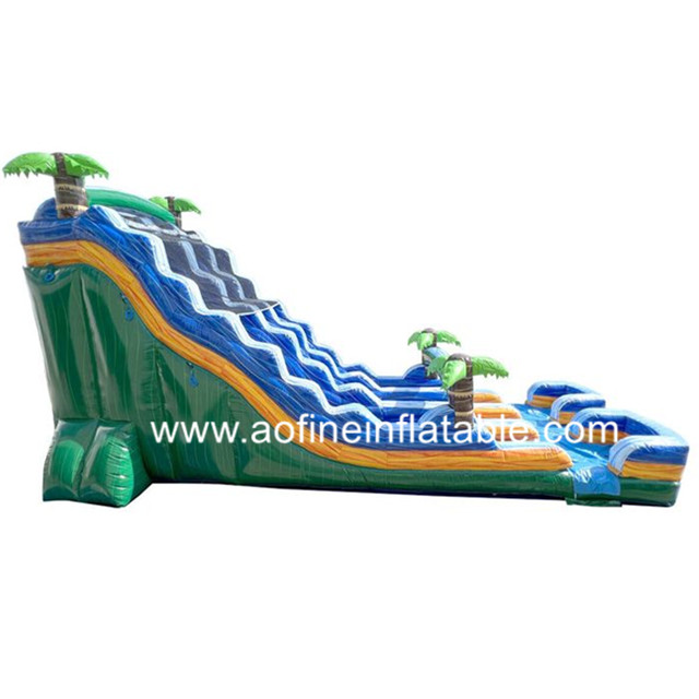 Double Lane Water Slide Afs35