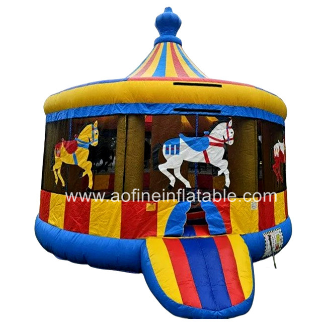 Carousel Bouncy Castle Afc17