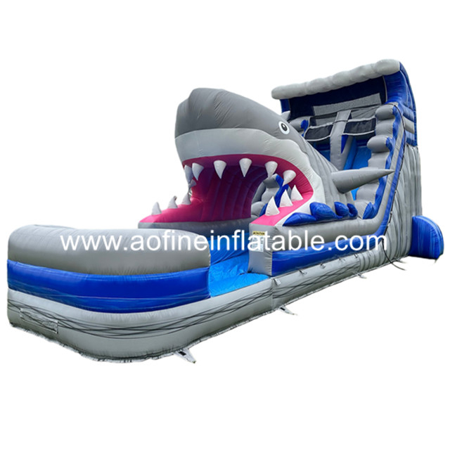Commercial Shark Water Slide Afs02