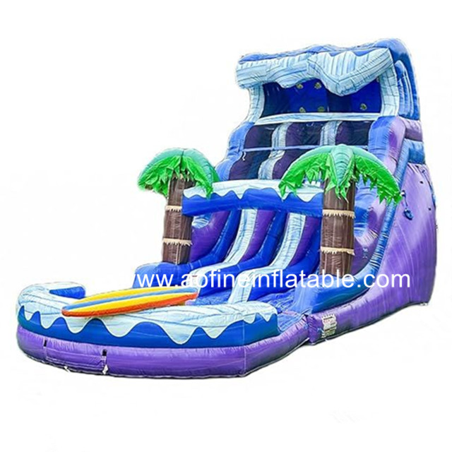 Double Lane Water Slide Afs36