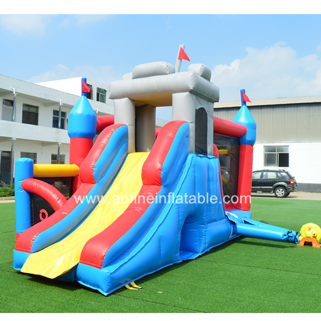 Bounce House With Slide Afc12