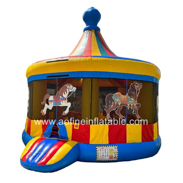 Carousel Bouncy Castle Afc17