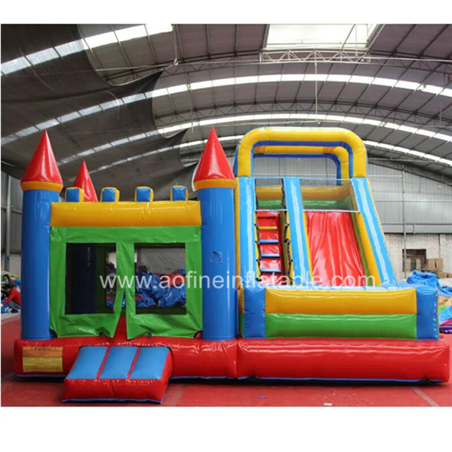Wet Dry Bouncer Slide Combo Afc05