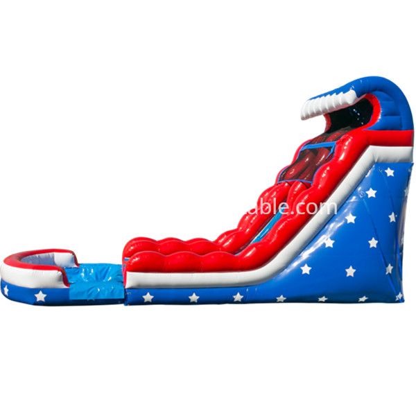Stars and Stripes Inflatable Water Slide Afs52