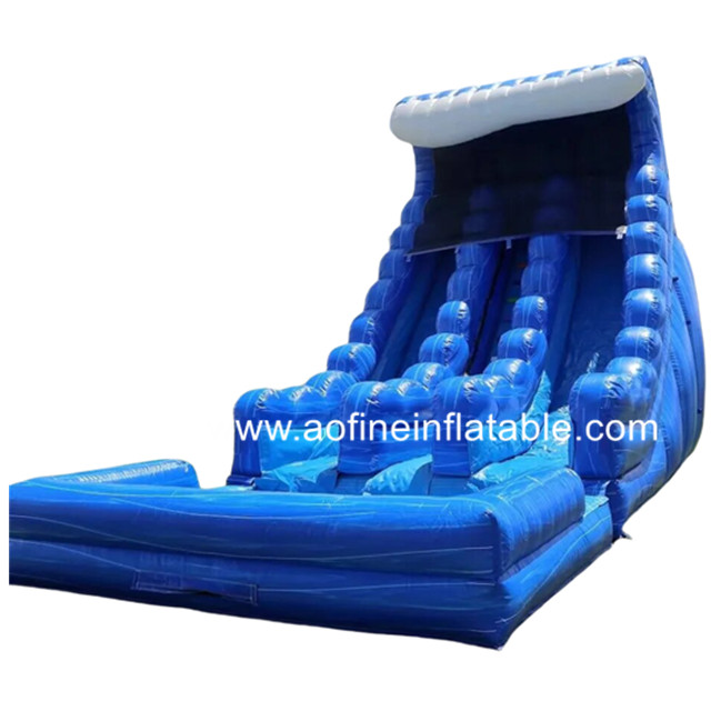 Double Lane Afs23 Water Slide