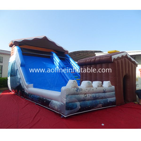 Inflatable Toboggan Run Slide Afs41