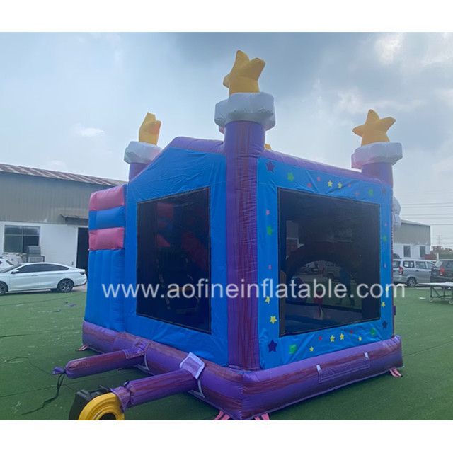 Unicorn Inflatable Bouncer Combo Afc03 