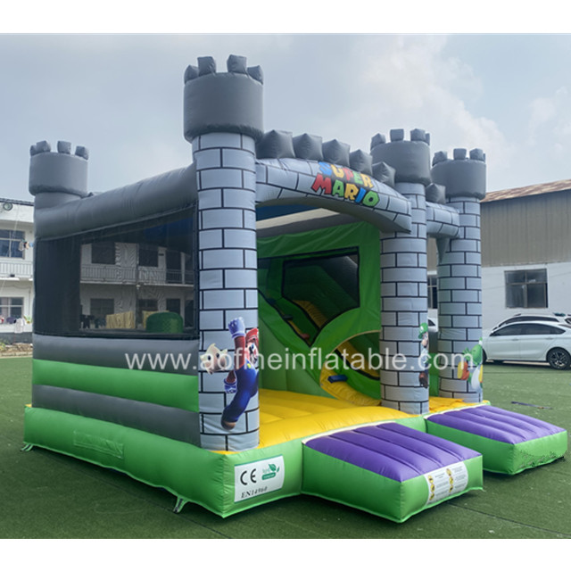 Mario Inflatable Castle Combo Afc04