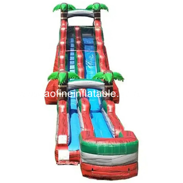 Palm Tree Water Slide Afs26