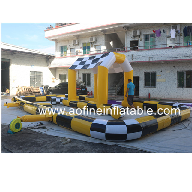 Inflatable Go Karting Track Afp301