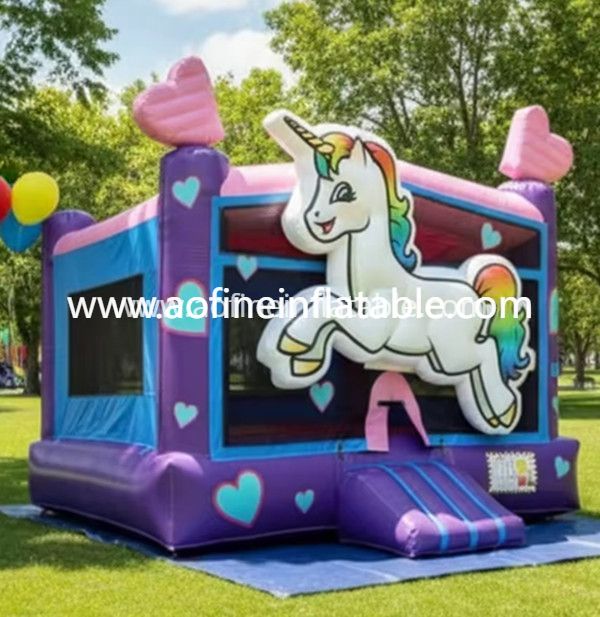Unicorn Bounce House Afc60
