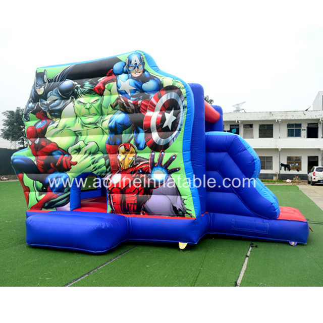 Superhero Jumping Castle Afc14