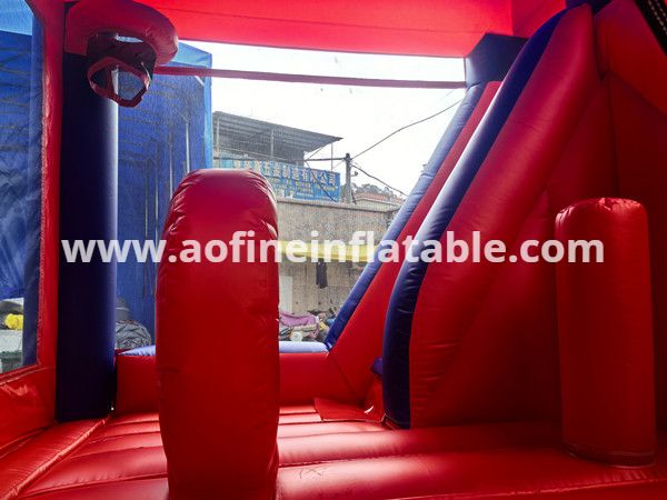 Spiderman Bouncer Slide Afc75