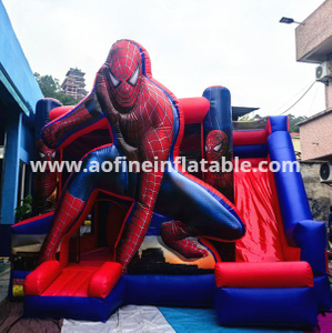 Spiderman Bouncer Slide Afc75