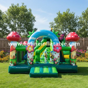 Jungle Mushroom Inflatable Bouncy Playground Afl26