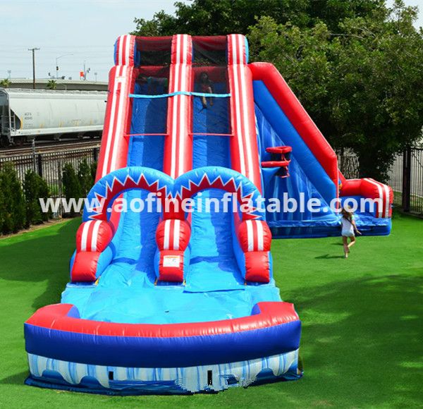 Flash Dual Lane Water Slide Afs56